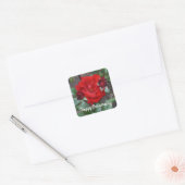 Happy Anniversary Crimson Bouquet Rose #1 Stickers (Umschlag)