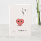 Happy Anniversary Cute Funny Simple Note Card Karte (Vorderseite)