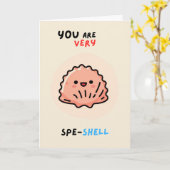 Happy Anniversary Cute Funny Simple Shell Card Karte (Gelbe Blume)