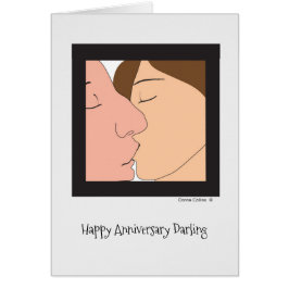 Happy Anniversary Darling Anniversary Card