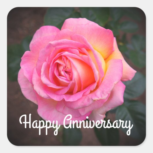 Happy Anniversary Elle Rose #3 Stickers (Vorderseite)