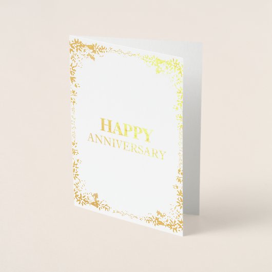 Happy Anniversary Foil Card Folienkarte (Vorderseite)