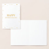 Happy Anniversary Foil Card Folienkarte (Anzeige)