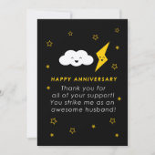 Happy Anniversary for Husband Card Einladung (Vorderseite)