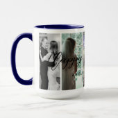 Happy Anniversary Foto Collage Tasse Vertikales Fo (Links)