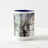 Happy Anniversary Foto Collage Tasse Vertikales Fo (Zentrum)