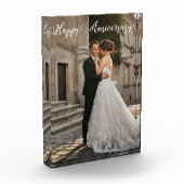 Happy Anniversary Foto - Personalisiertes Paar (Links)