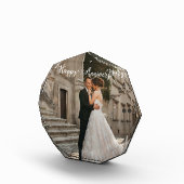 Happy Anniversary Foto - Personalisiertes Paar (Rechts)