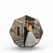 Happy Anniversary Foto - Personalisiertes Paar (Vorderseite)