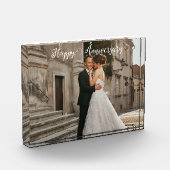 Happy Anniversary Foto - Personalisiertes Paar (Links)