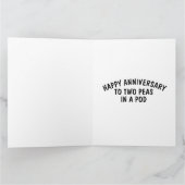 HAPPY ANNIVERSARY FUNNY Grußkarte Karte (Innenseite)