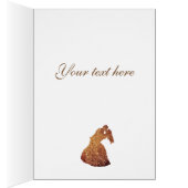 Happy Anniversary Golden Couple, Kiss Postcard (Innen (Rechts))