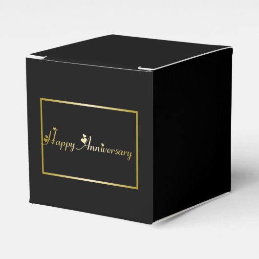 Happy-Anniversary-Gunst Geschenkschachtel (Vorderseite)