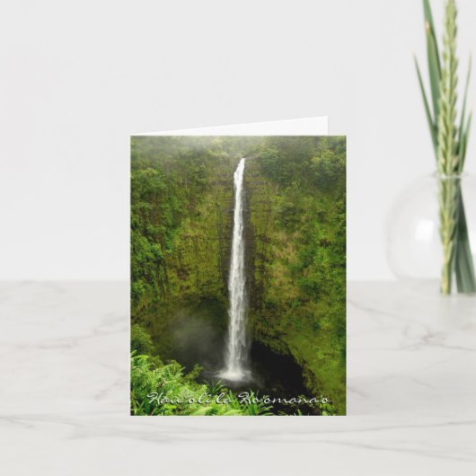 Happy Anniversary-Hawaii Karte (Vorderseite)