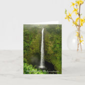 Happy Anniversary-Hawaii Karte (Gelbe Blume)