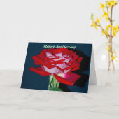 Happy Anniversary Karte (Gelbe Blume)