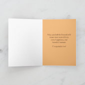 Happy Anniversary Lighthouse Sunset Personalisiert Karte (Innenseite)