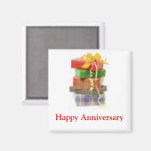Happy Anniversary Magnet (Vorderseite/Rückseite)