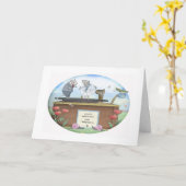 Happy Anniversary Mice Karte (Gelbe Blume)