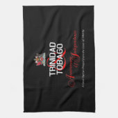 Happy Anniversary of Independence T&T Handtuch (Vertikal)