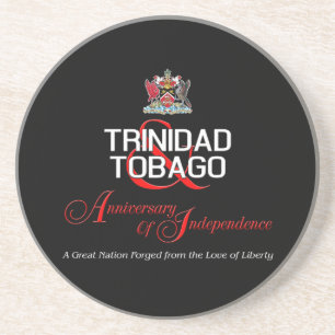 Happy Anniversary of Independence T&T Untersetzer