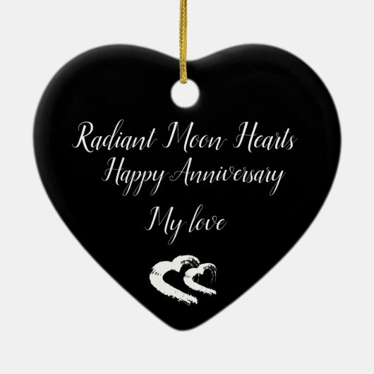 Happy Anniversary Ornament (Hinten)