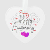 HAPPY ANNIVERSARY ORNAMENT (Rückseite)