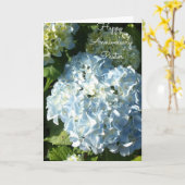 Happy Anniversary Pastor Karte (Gelbe Blume)