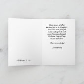 Happy Anniversary Pastor Karte (Innenseite)