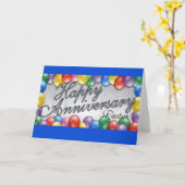 Happy Anniversary Pastor Karte (Gelbe Blume)