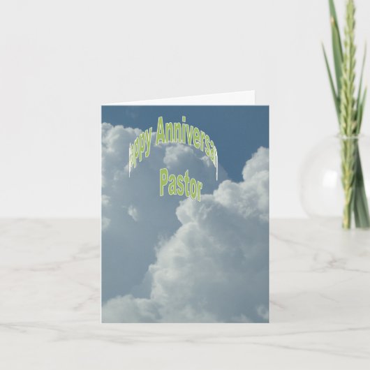 Happy Anniversary Pastot Karte (Vorderseite)