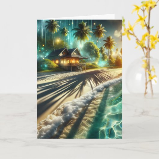 Happy Anniversary Personalisiert Karte (Gelbe Blume)