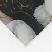 Happy anniversary photo collage name date simple w fleecedecke (Ecke)