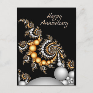 Happy Anniversary Postcard Postkarte