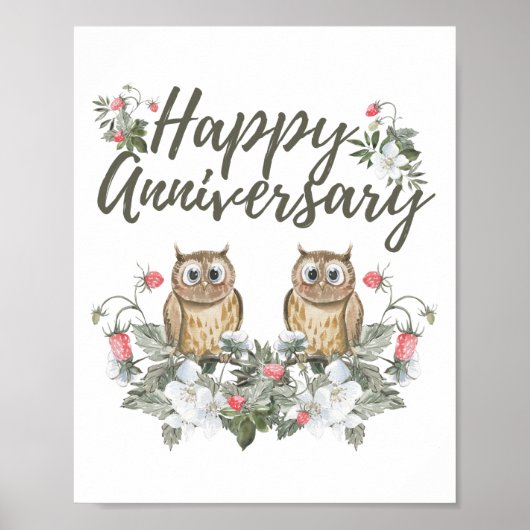 Happy Anniversary Poster (Vorne)