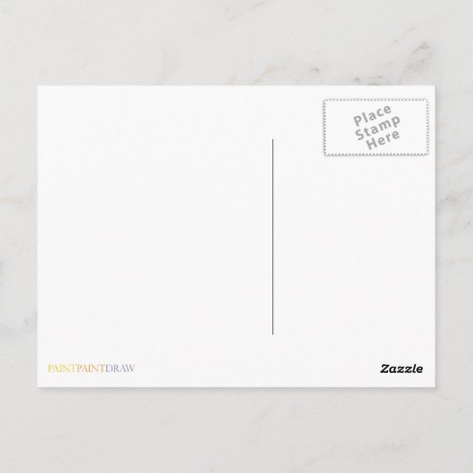 Happy Anniversary. Postkarte (Rückseite)