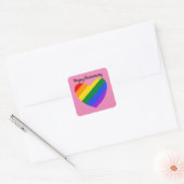 Happy Anniversary Rainbow Heart #1 Stickers (Umschlag)