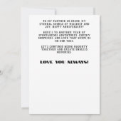 Happy Anniversary Sexy Naughty Einladung (Rückseite)