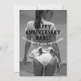 Happy Anniversary Sexy Naughty Einladung