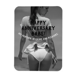 Happy Anniversary Sexy Naughty Magnet