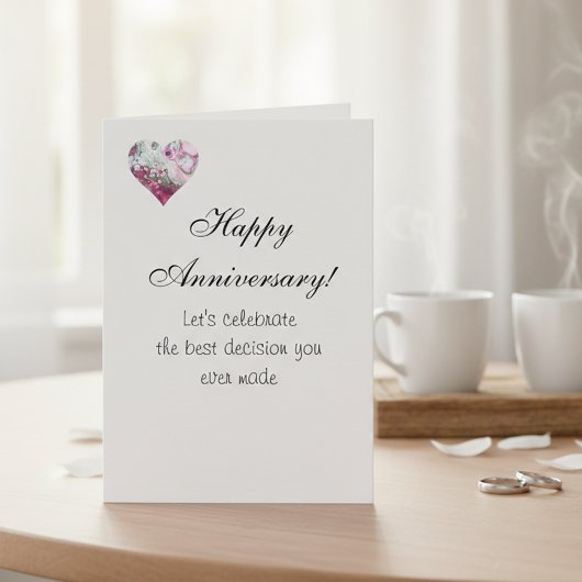 Happy Anniversary Spaß Funny Card Liebe Karte