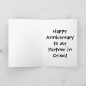 Happy Anniversary Spaß Karte (Innenseite)