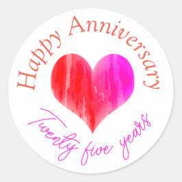 Happy anniversary stickers