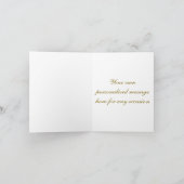 Happy Anniversary Swans Karte (Innenseite)