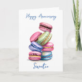 Happy Anniversary Sweetie | Cookie Puff Karte (Vorderseite)