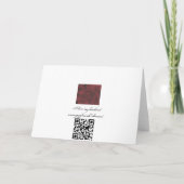 Happy Anniversary to My Husband Card Karte (Rückseite)