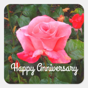 Happy Anniversary Touch der Class Rose #1 Stickers