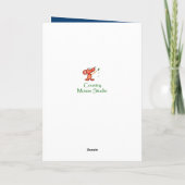 Happy Anniversary wünscht Liebe Glück Feiertagskarte (Rückseite)