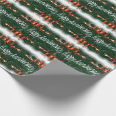 Happy Anniversay Candles Geschenkpapier (Ecke)