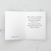 Happy Annivrsary Pastor Karte (Innenseite)